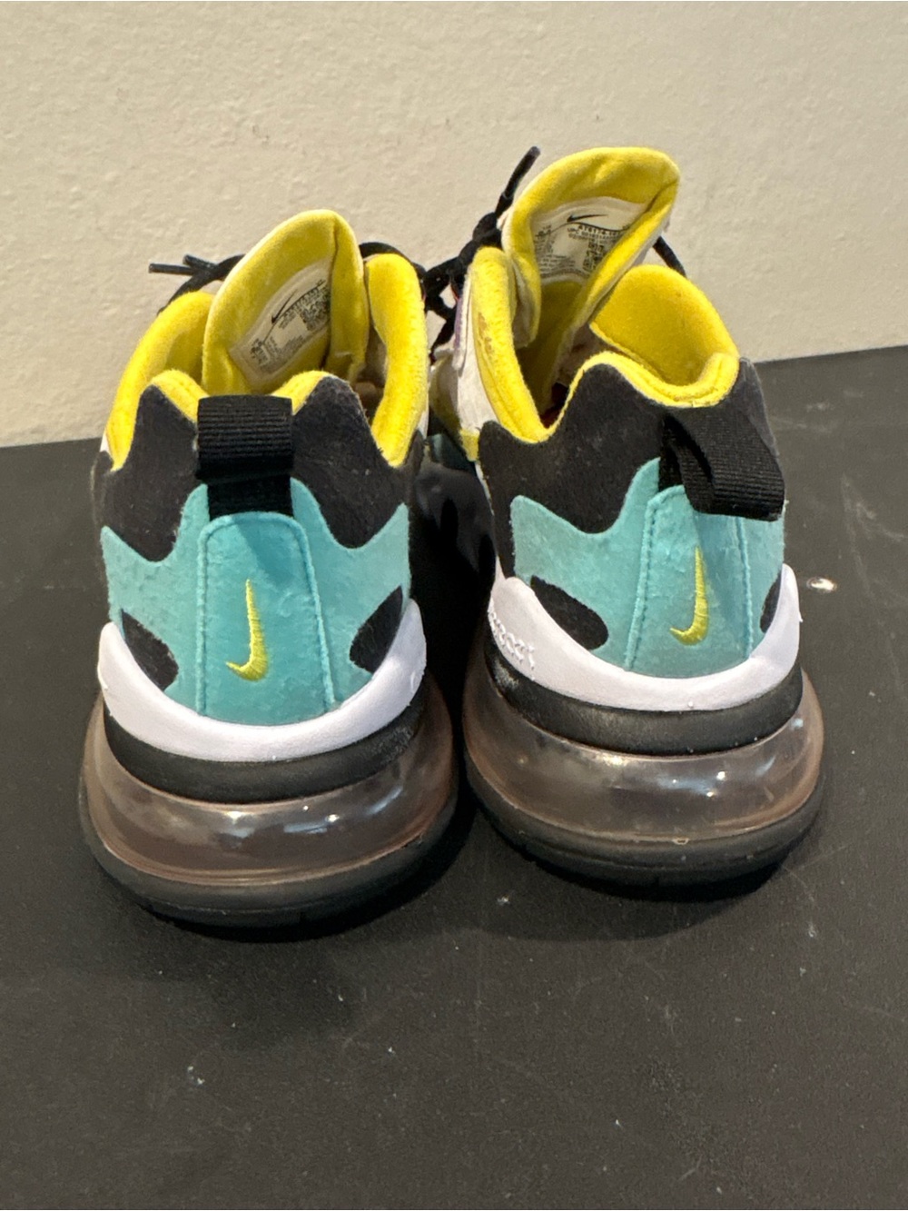 Nike Air Max 270 React Shoes Multicolor 2019 AT6174-101 Sneakers Women Size 6.5 - Picture 7 of 11